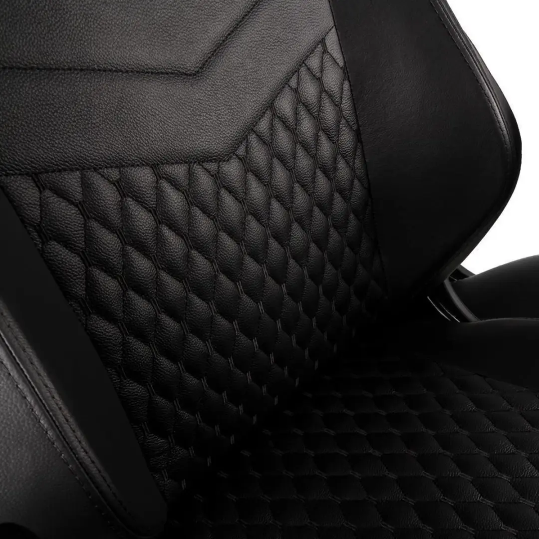 Noblechairs Hero Real Leather Gamestoel - Zwart - afbeelding 4 van 6