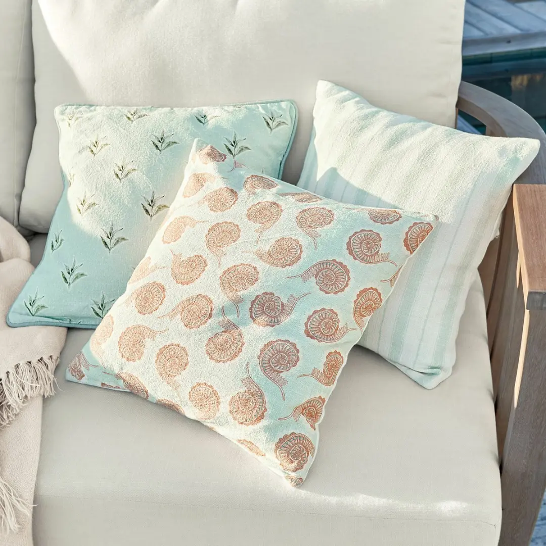 Loberon Kussenhoes set 3 stuks - Père Bont - afbeelding 3 van 6