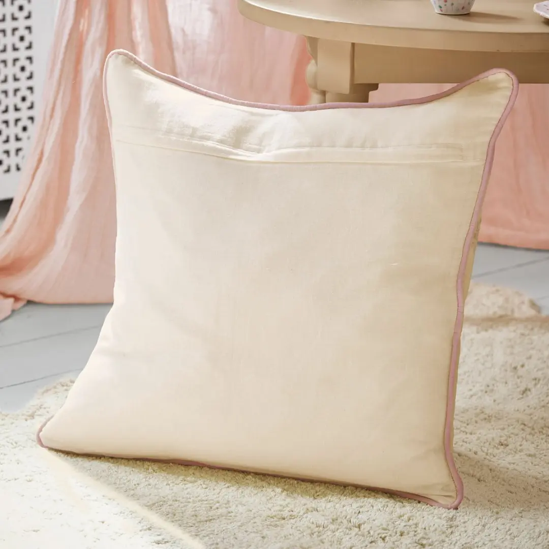 Loberon Kussenhoes Miyara - Roze - afbeelding 2 van 4