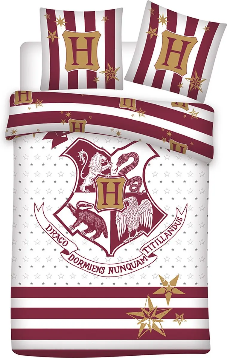 Harry Potter Dekbedovertrek Stripes