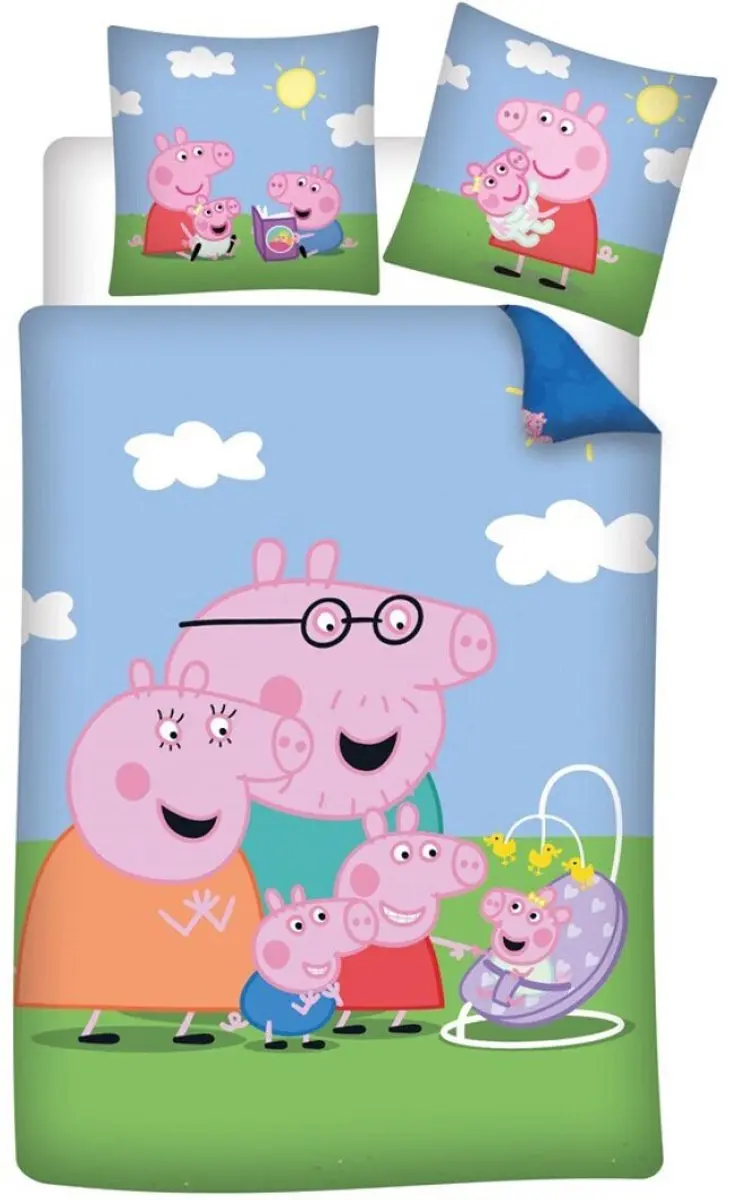 Peppa Pig Dekbedovertrek Family