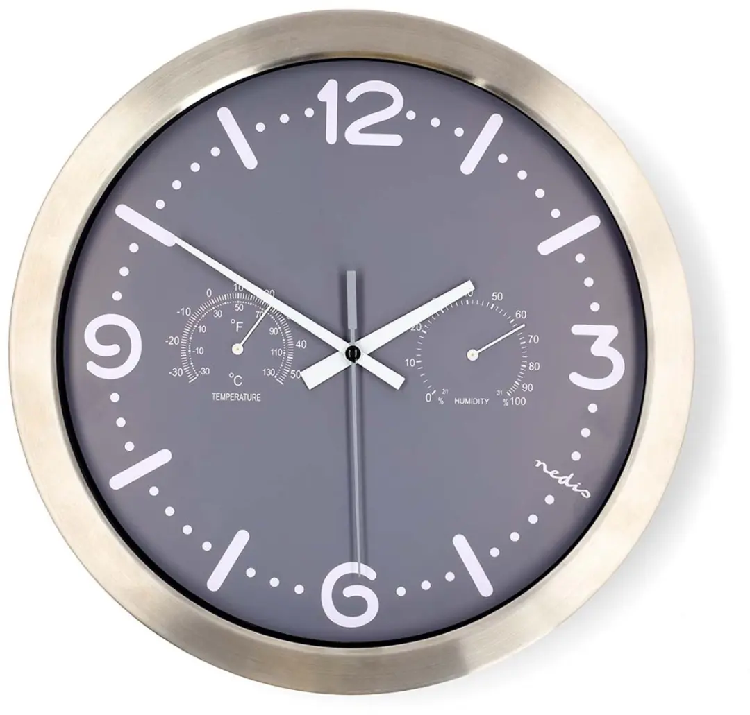 Nedis Wandklok CLWA5226SS
