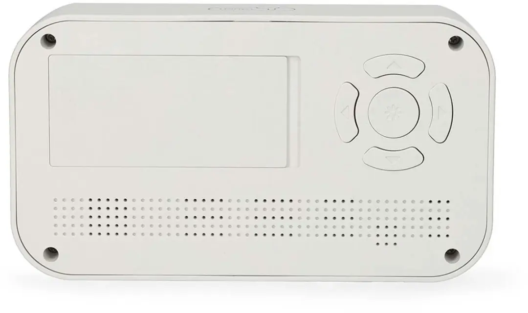 Nedis Digitale Wekker - LCD - Snoozefunctie - Wit - afbeelding 6 van 6
