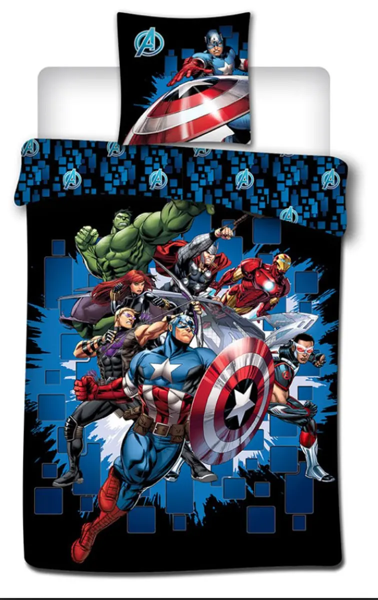 Marvel Avengers Dekbedovertrek Fight