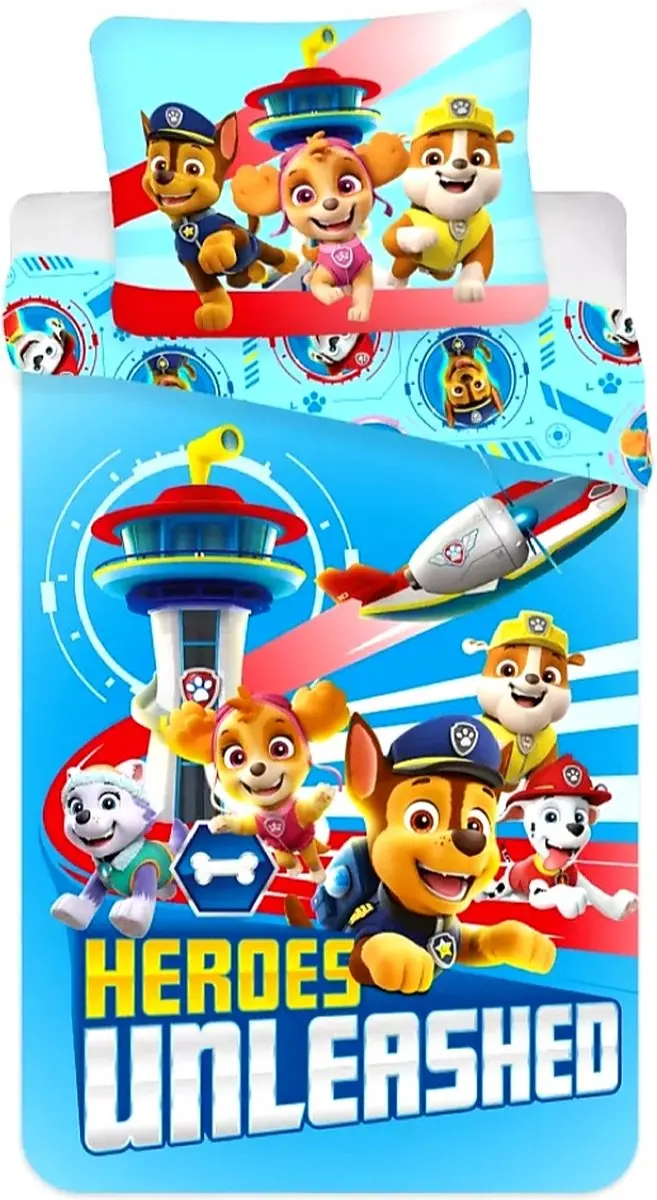 PAW Patrol dekbedovertrek