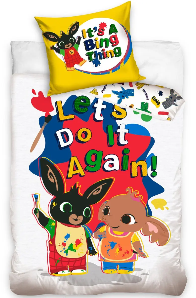 Bing Dekbedovertrek Let's do it again 140 x 200 cm