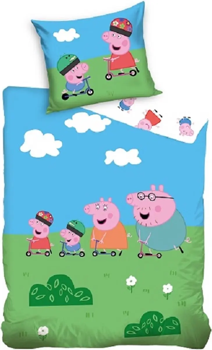 Peppa Pig Dekbedovertrek 140x200 cm