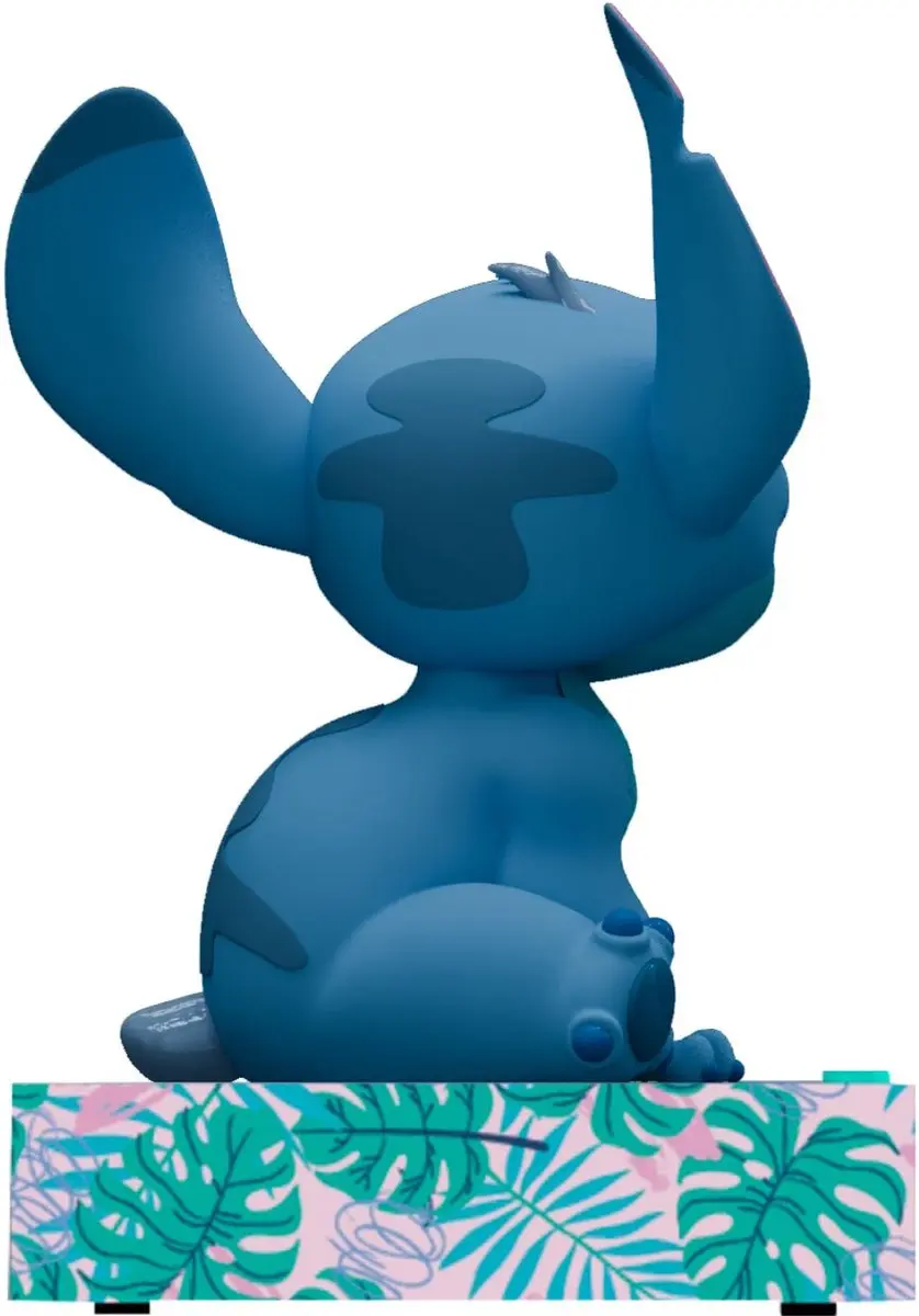 Lilo & Stitch 3D Nachtlamp & Wekker - Blauw - afbeelding 2 van 6
