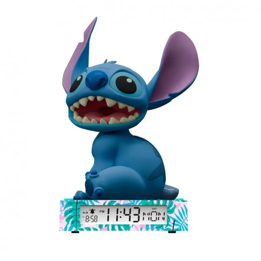 Lilo & Stitch 3D Nachtlamp & Wekker