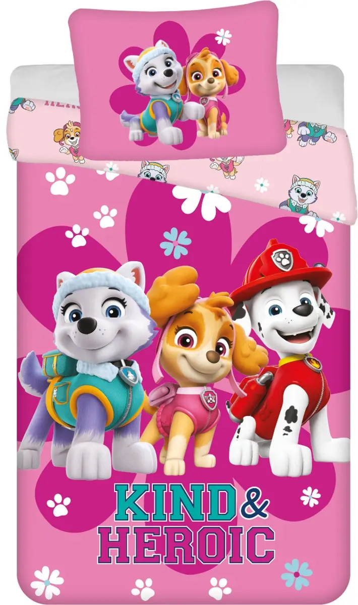 PAW Patrol Dekbedovertrek Heroic