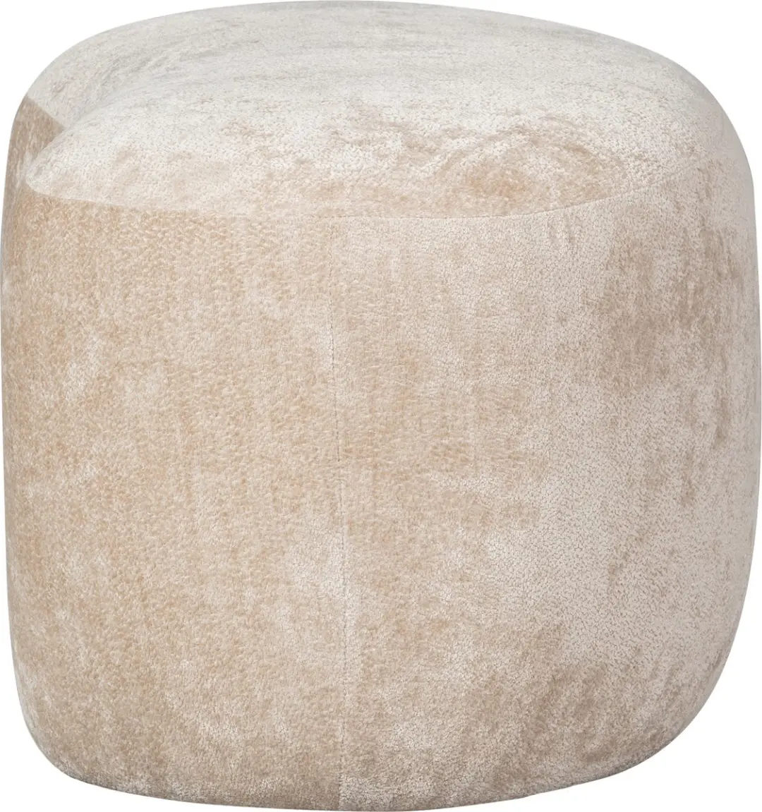 WOOOD Popular Poef - 43x73x49cm - Naturel - afbeelding 5 van 6