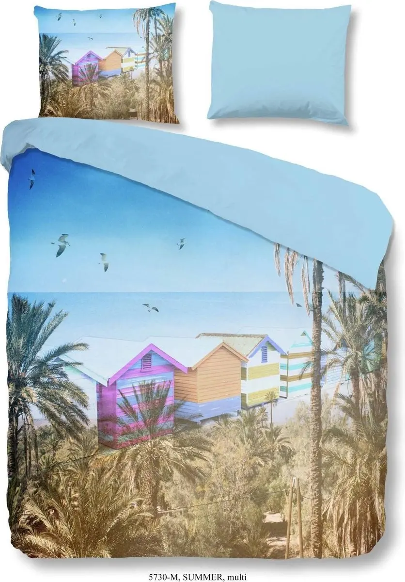 Pure Dekbedovertrek 5730-M SUMMER 135x200 cm meerkleurig