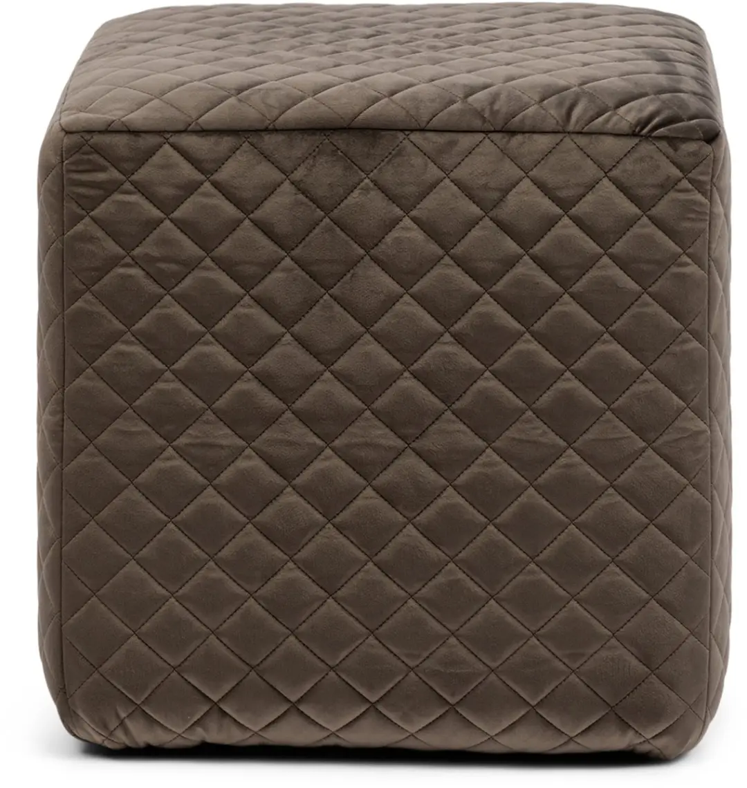 Seine Footstool Vel III Anthra