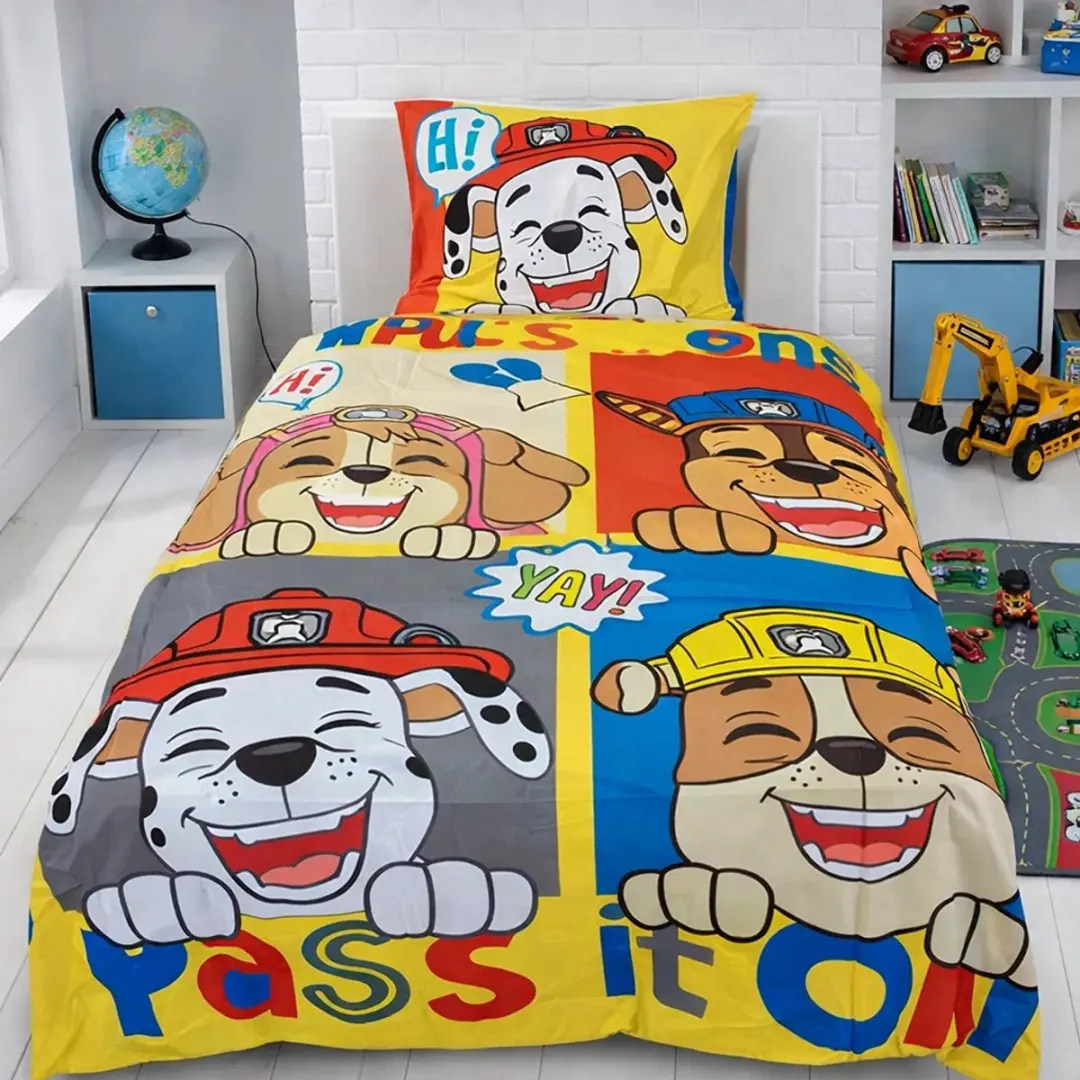 Paw Patrol Dekbedovertrek 140x200 cm