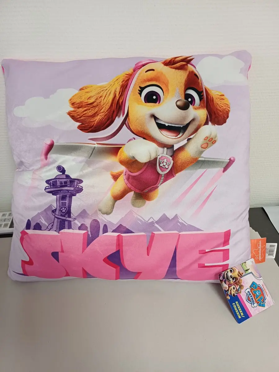 paw patrol kussen skye