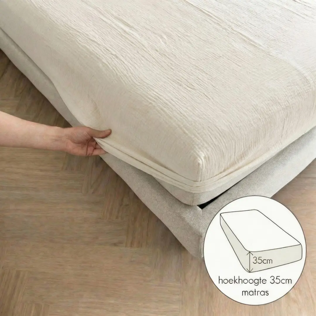 Kayori Caro Hoeslaken Mousseline