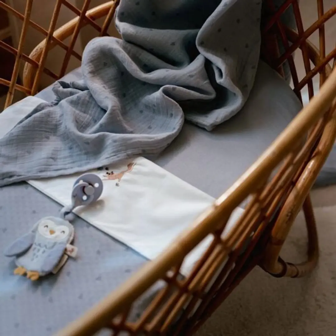 Little Dutch Essentials Ledikantdeken Baby - Blauw - afbeelding 5 van 6