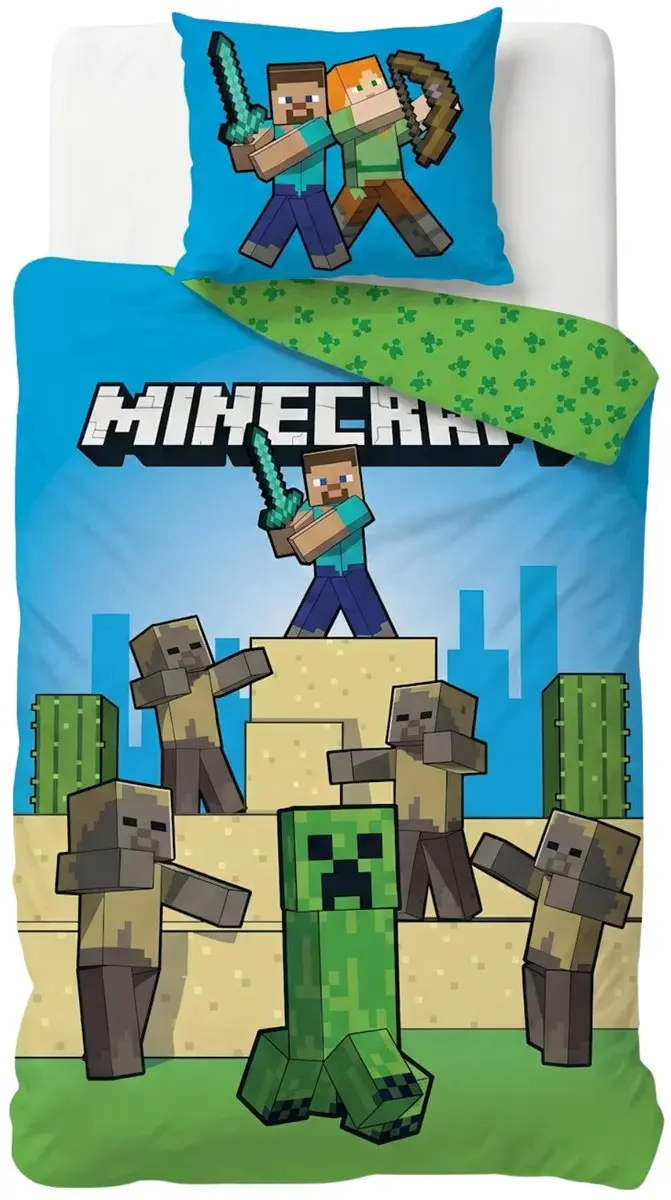 Minecraft Pokémon Slaapkamerset - Eenpersoons - Meerkleurig - afbeelding 2 van 3