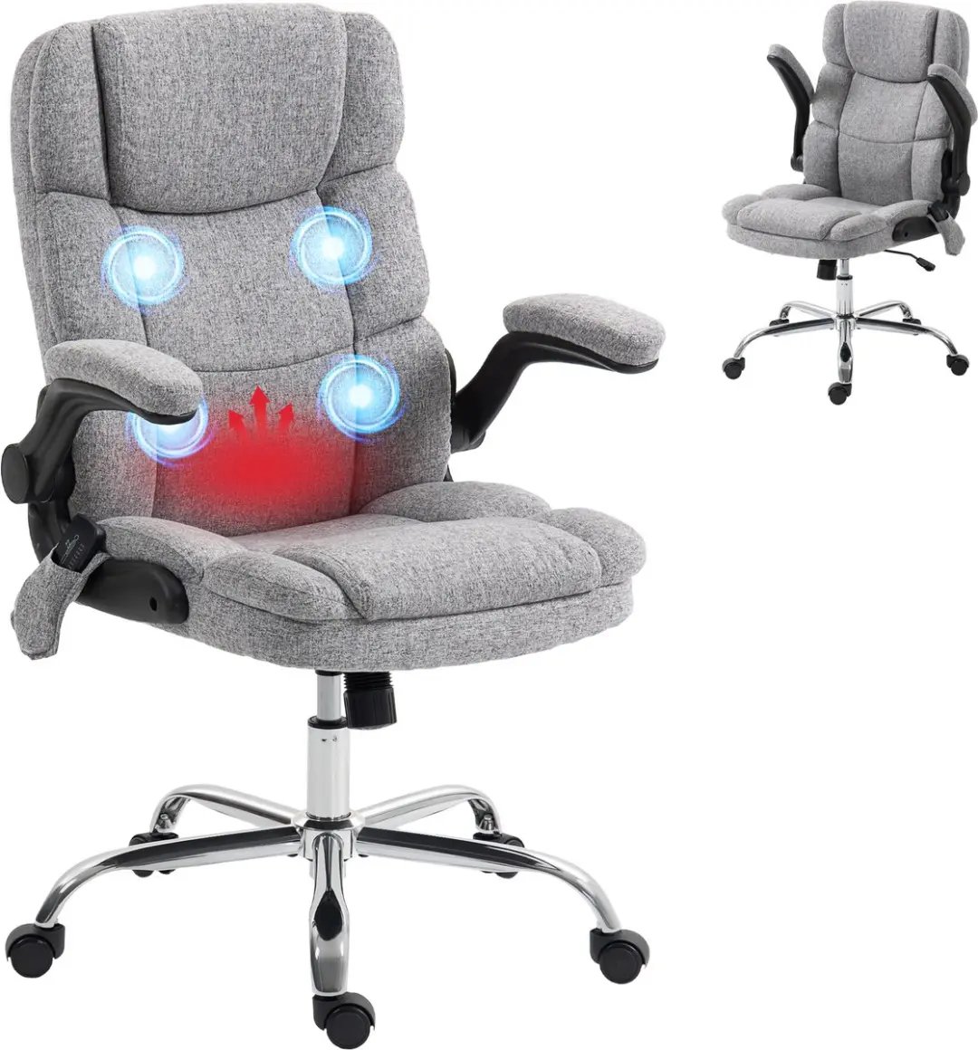 HOMCOM Massage Bureaustoel