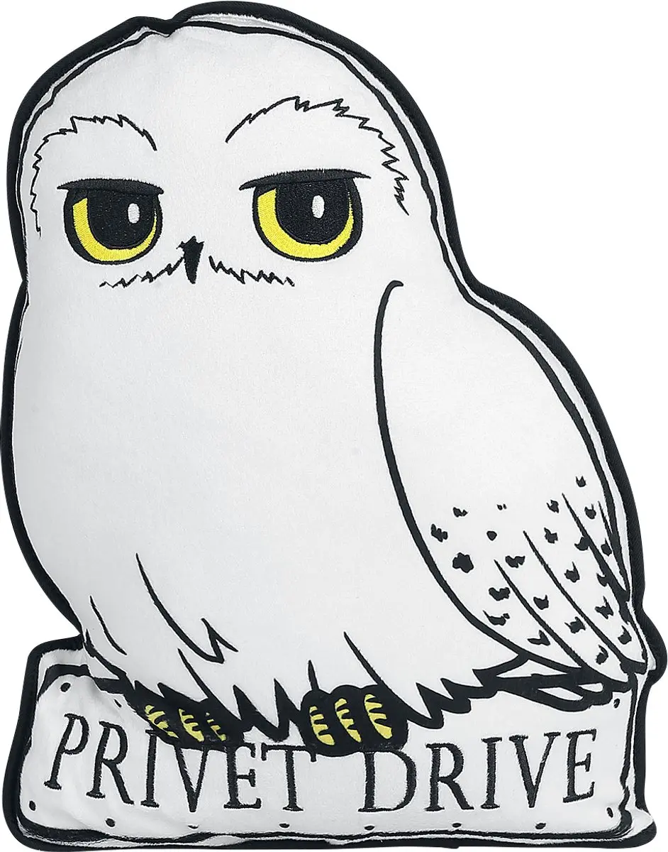 Harry Potter Hedwig Unisex Kussen - Wit - afbeelding 4 van 6