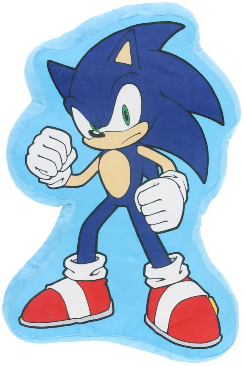 Sonic Gevormd Kussen
