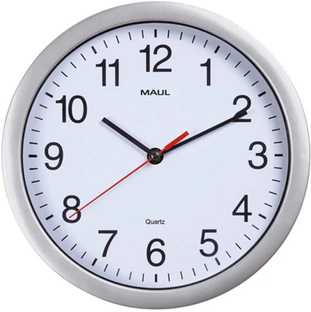 MAUL Wandklok MAULrun Ø25cm