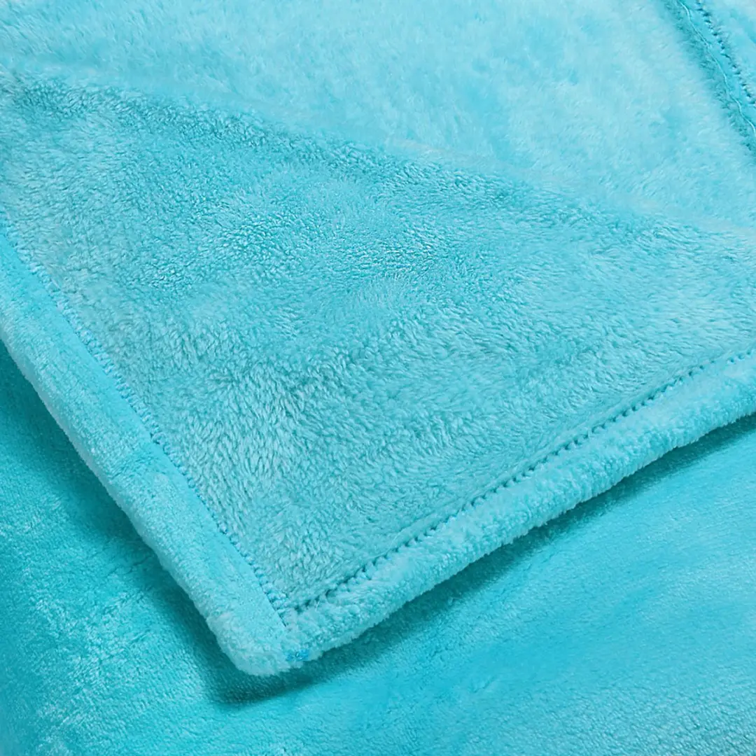 Monzana Premium Deken 200x150cm - Blauw 300g/m²