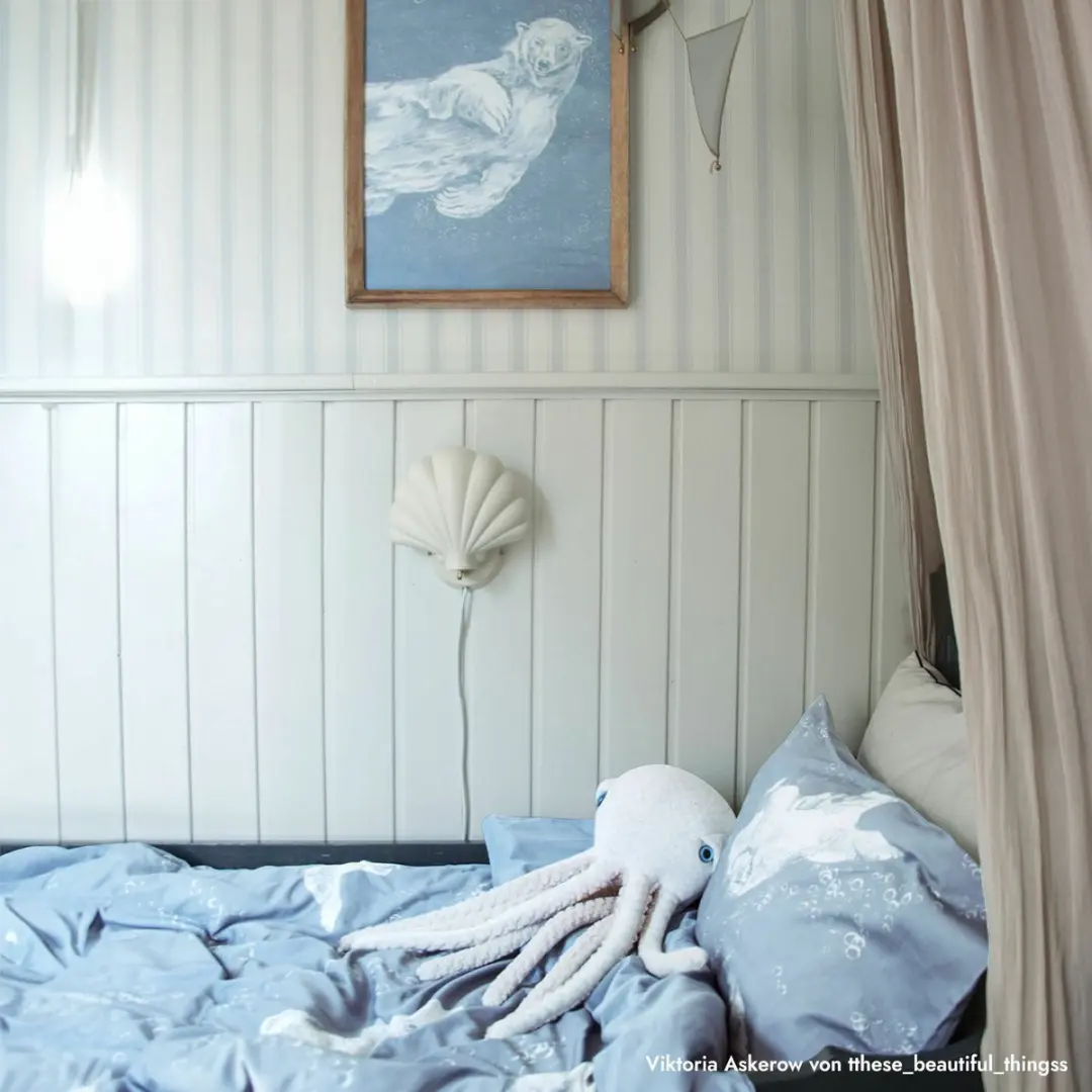 Loberon Hugo Dekbedovertrekset - Eenpersoons - Blauw - afbeelding 2 van 6