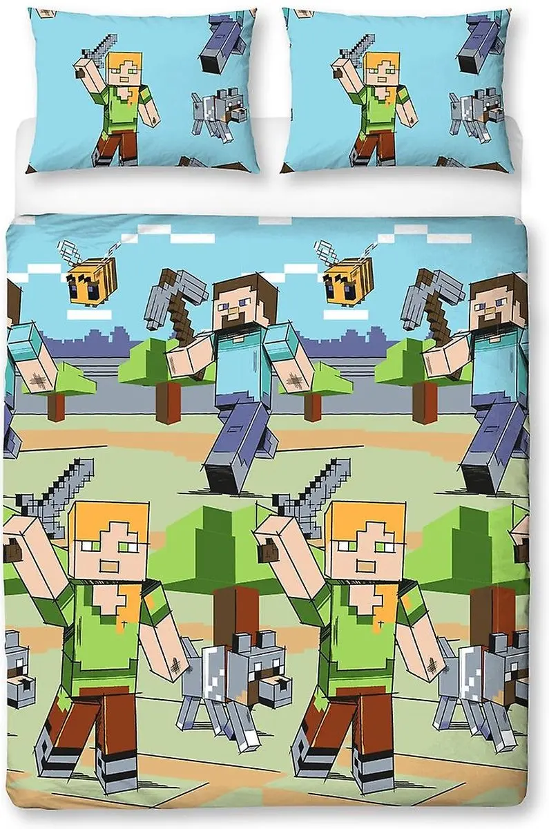 Minecraft Adventures Dekbedovertrek