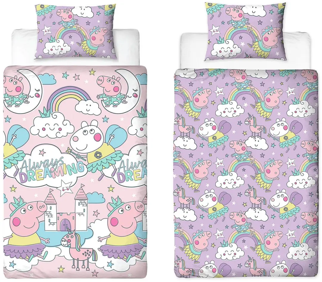 Peppa Pig Dekbedovertrek
