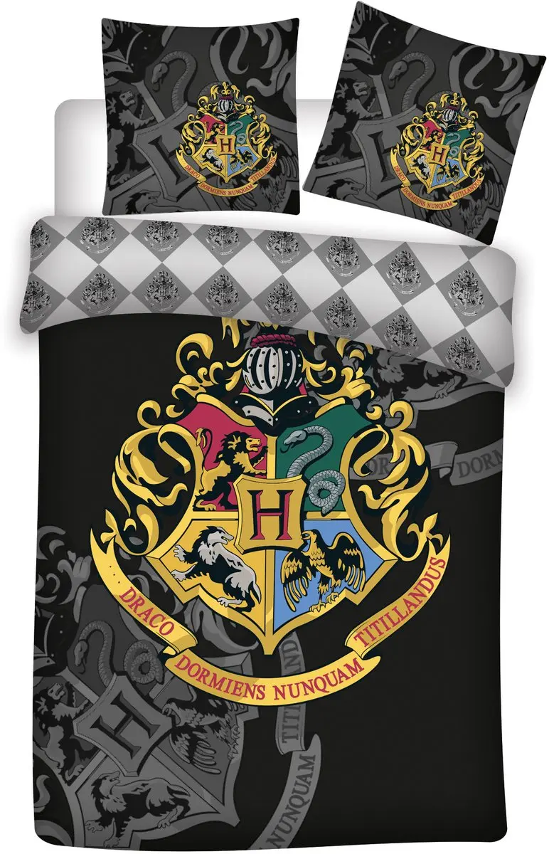 Harry Potter Dekbedovertrek Eenpersoons 140x200cm
