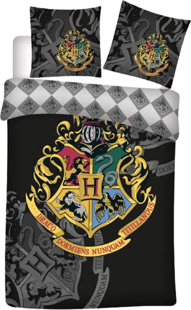 Harry Potter Dekbedovertrek Eenpersoons 140x200cm - Multi - afbeelding 3 van 3
