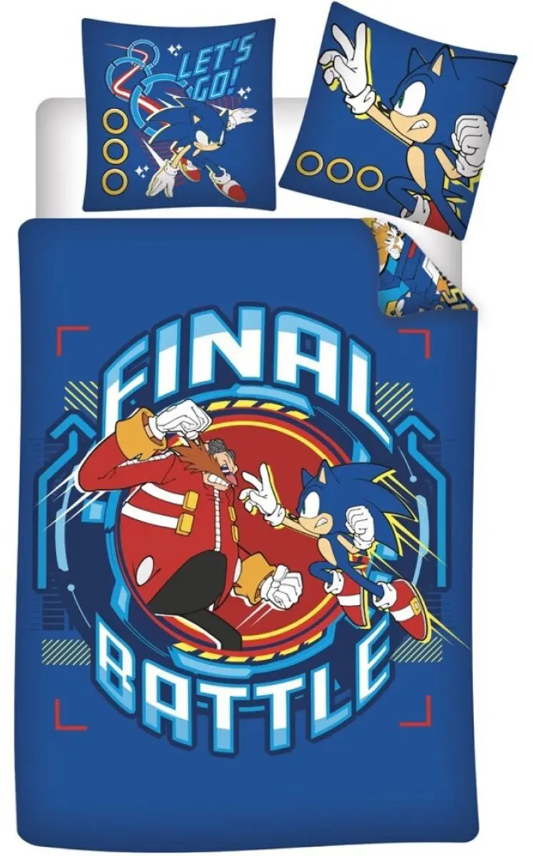 Sonic Final Battle Dekbedovertrek Eenpersoons 140x200cm
