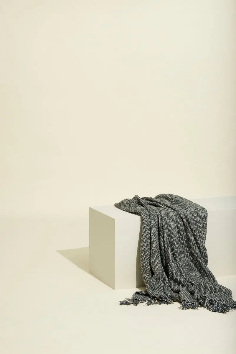 Hübsch Vista Plaid - Veelkleurig - afbeelding 2 van 3