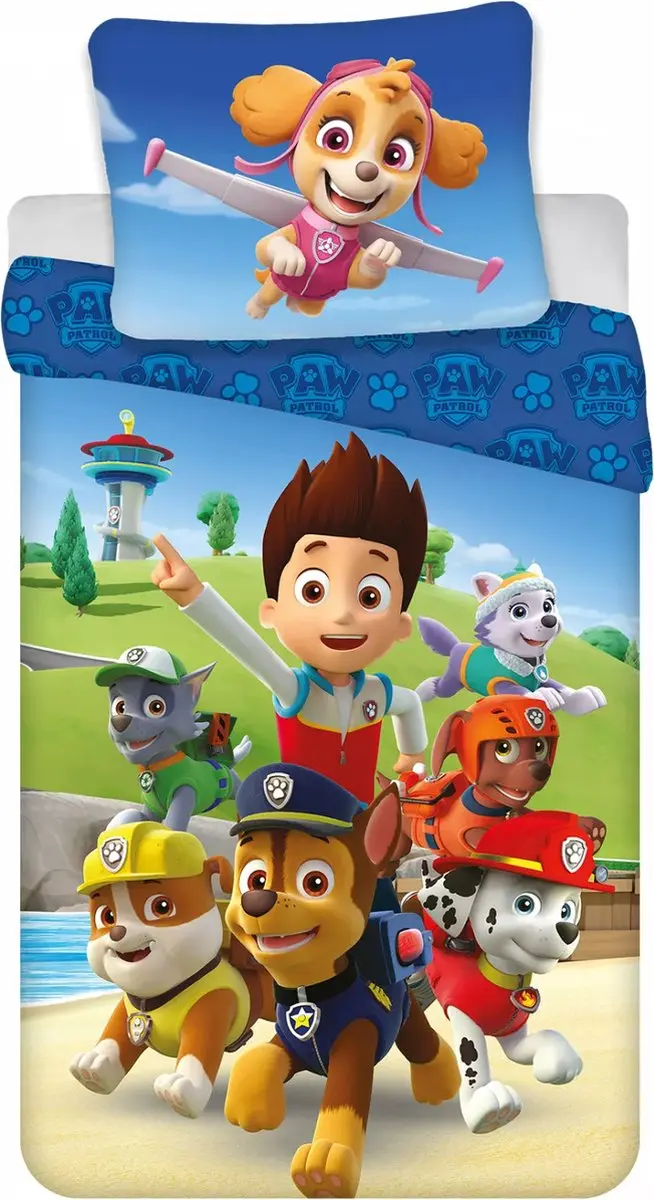 Paw Patrol dekbedovertrek team Patrol 140 x 200 cm