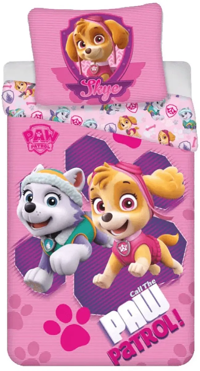 Paw Patrol dekbedovertrek 140 x 200 cm