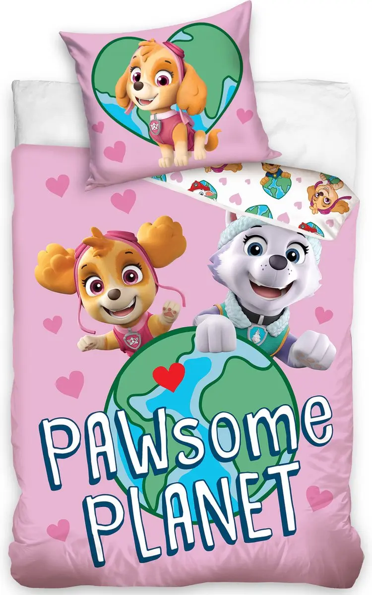 PAW Patrol Dekbedovertrek PAWsome Planet