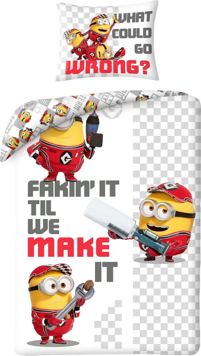 Minions Dekbedovertrek Fixers