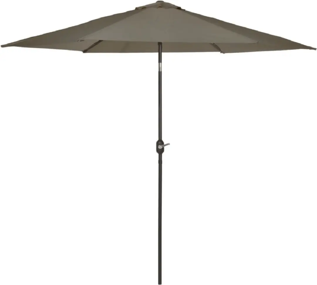 Madison Tenerife Round Parasol 300cm - Grijs - afbeelding 2 van 6