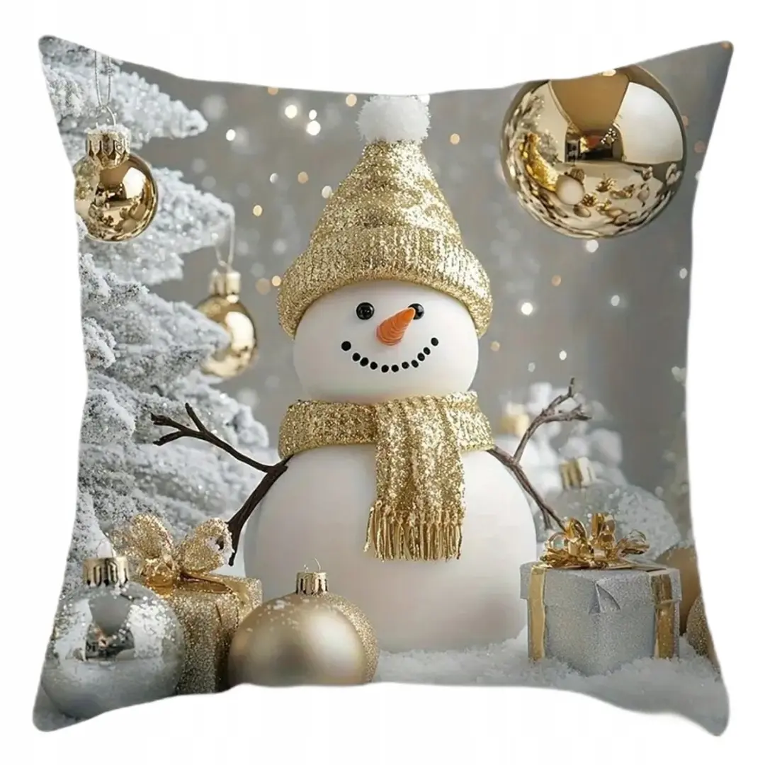 Decoratieve Kerst Sierkussenhoes 40x40cm
