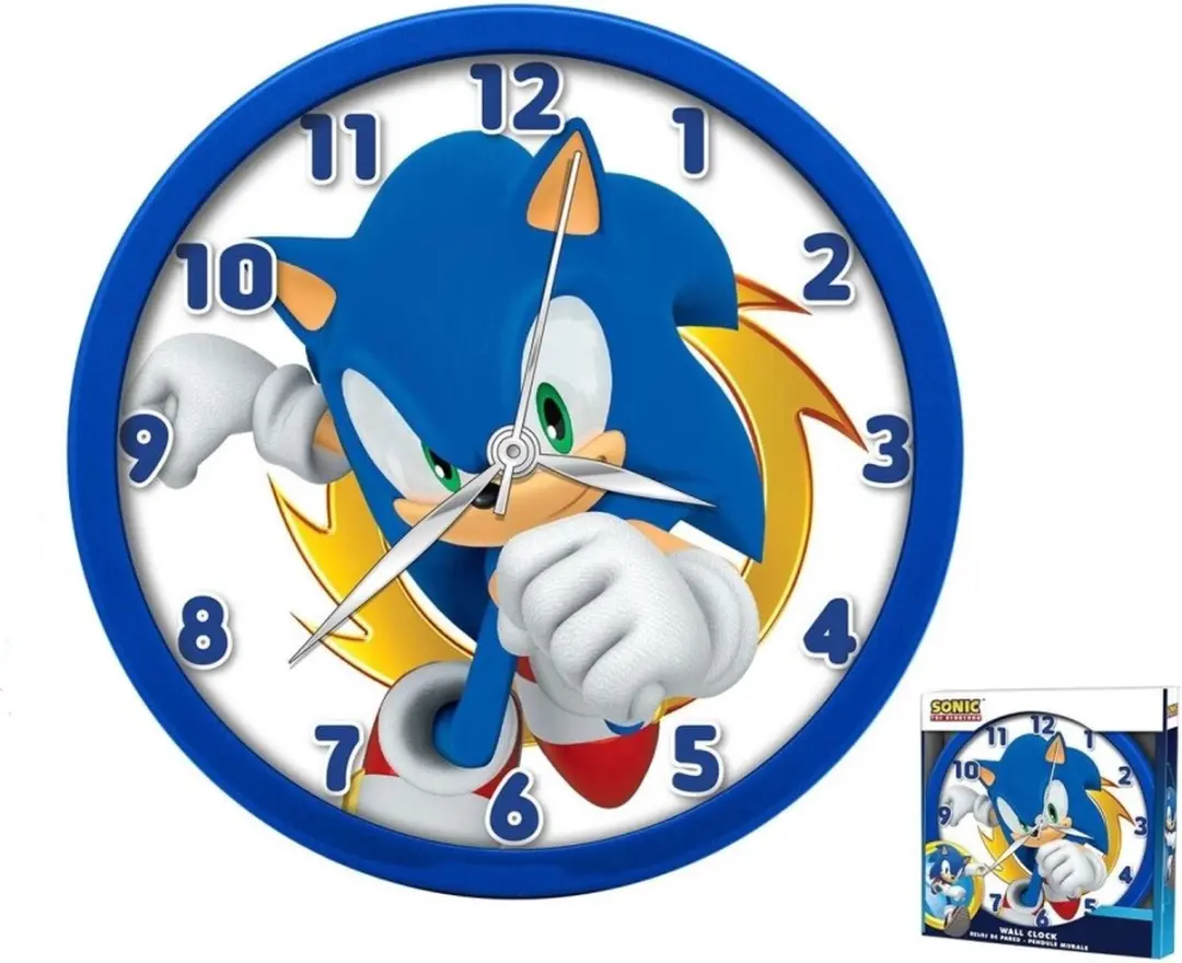 Sonic The Hedgehog Wandklok