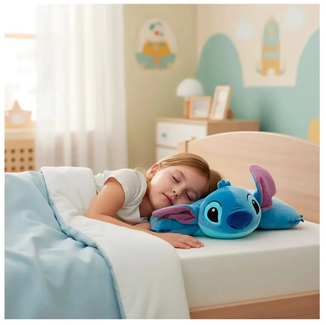 Spider-Man Lilo & Stitch Knuffelkussen - Blauw - afbeelding 2 van 6