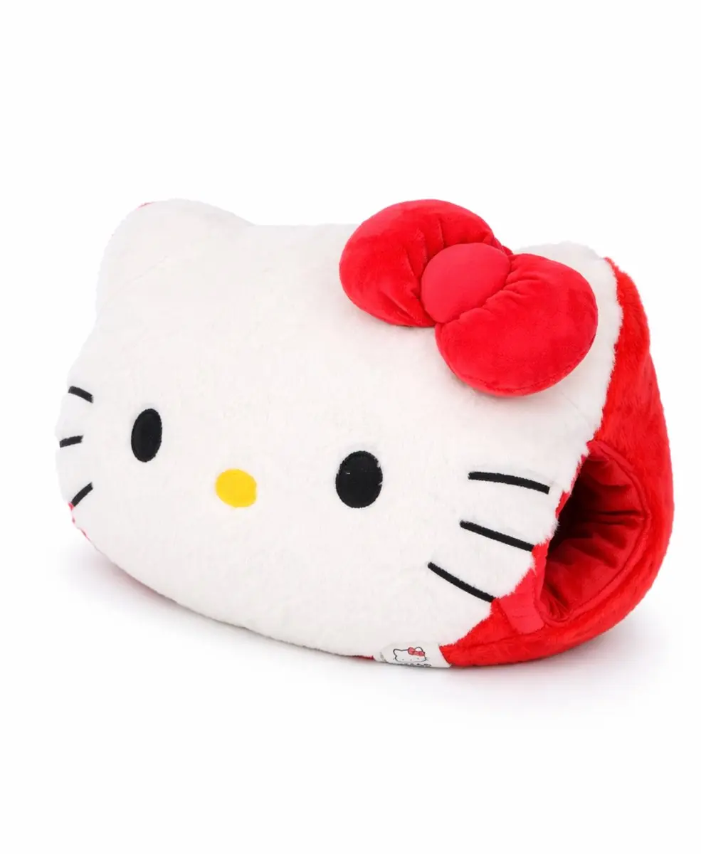 Hello Kitty Handwarmer Knuffelkussen Roze - afbeelding 5 van 5