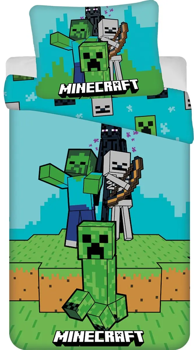Minecraft Dekbedovertrek MOBS