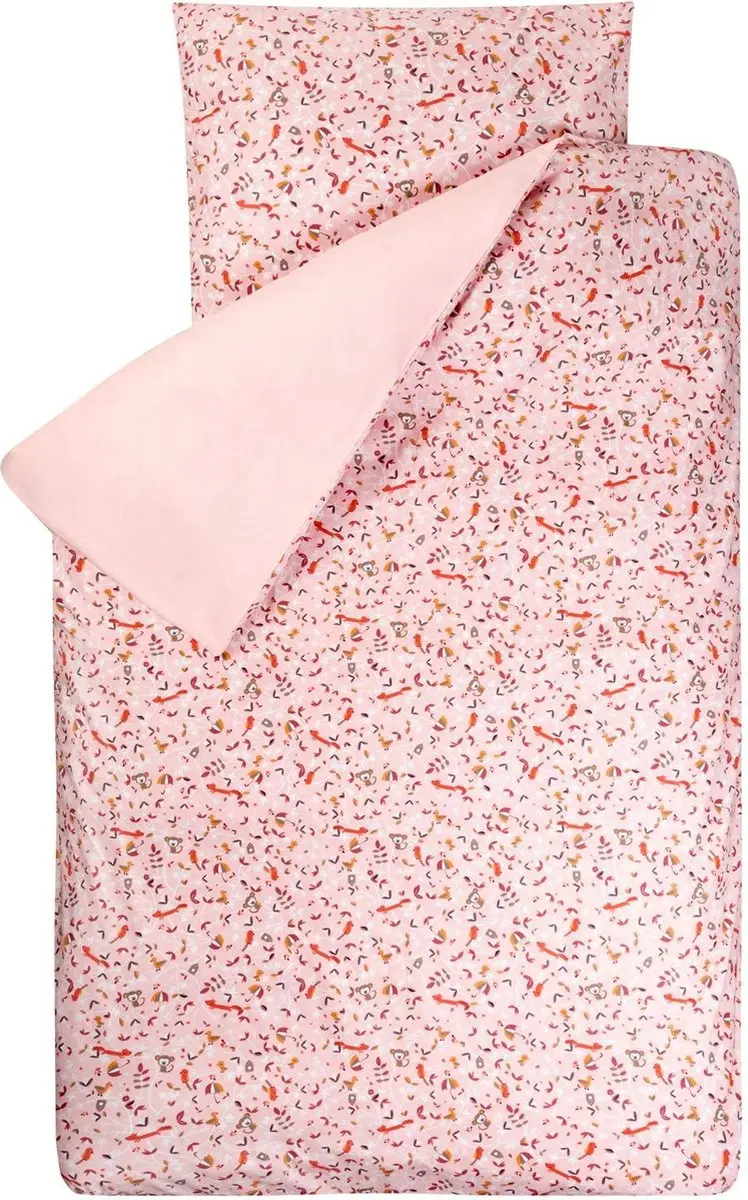 BINK Bedding Dekbedovertrek Sofie junior 120x150 cm ( + 1 sloop 60 x 70 cm)
