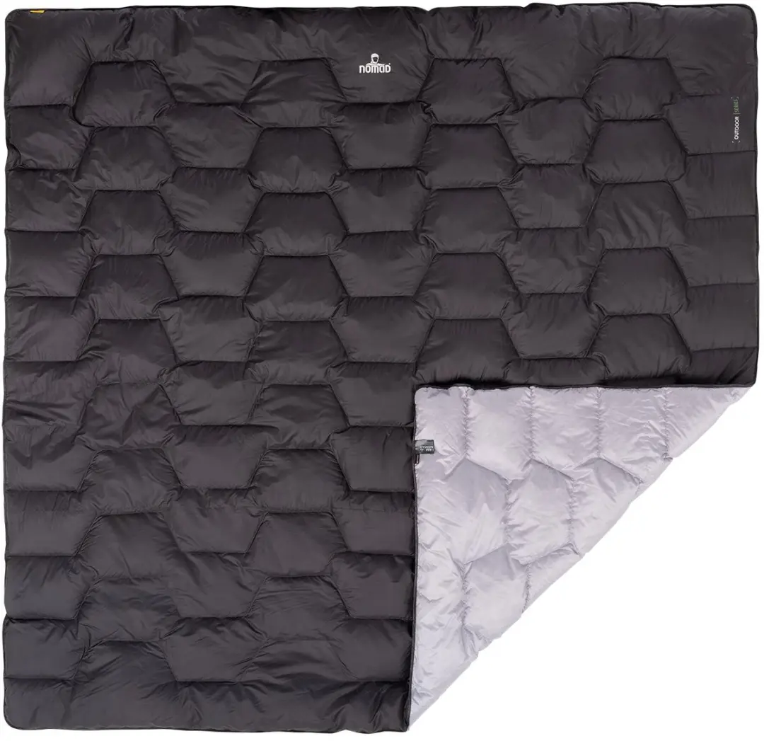 NOMAD Fornax Deken XL - 200x200cm Zwart - afbeelding 3 van 3