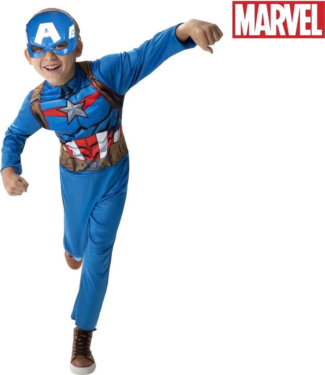Marvel Captain America Kostuum Large