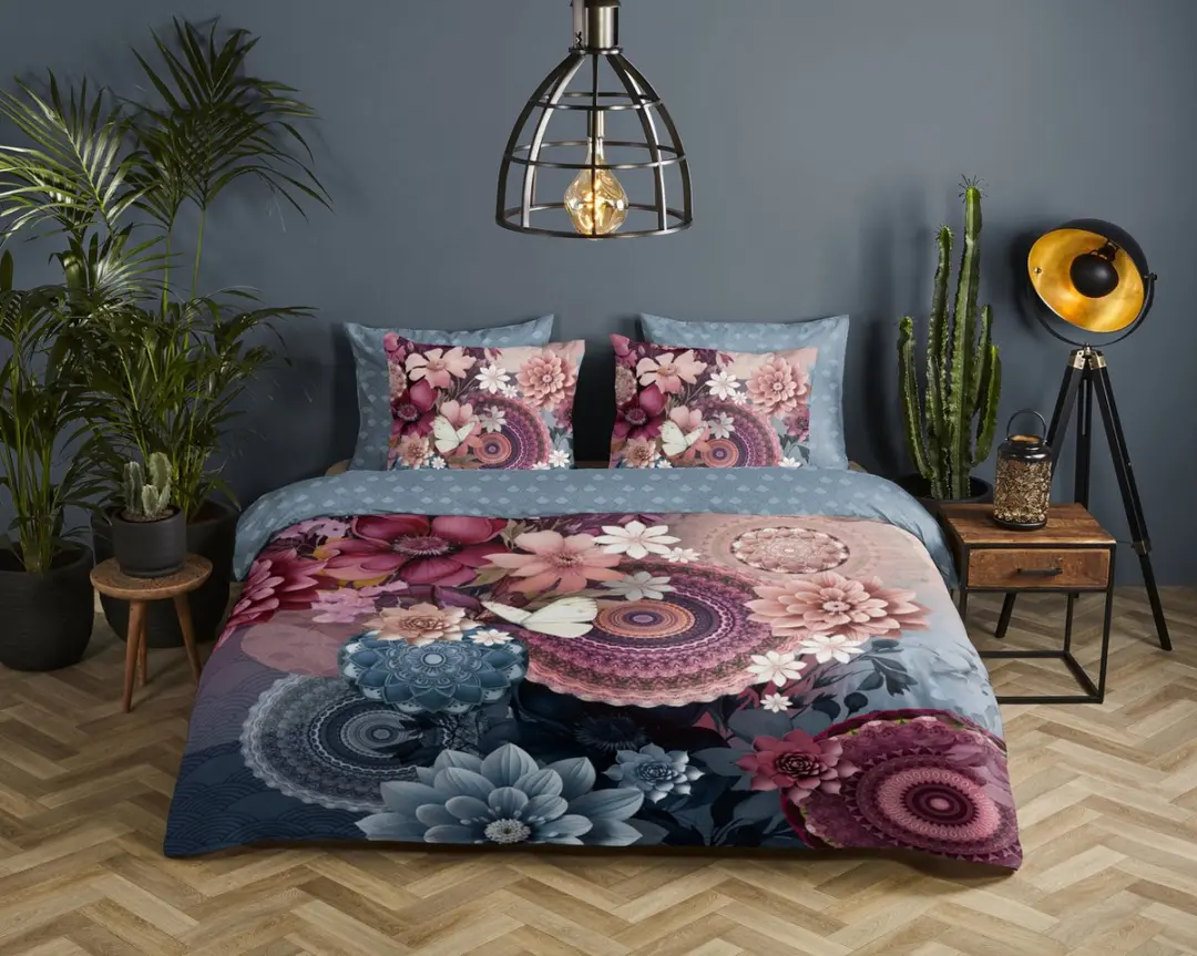 HIP dekbedovertrek mandalas & bloemen