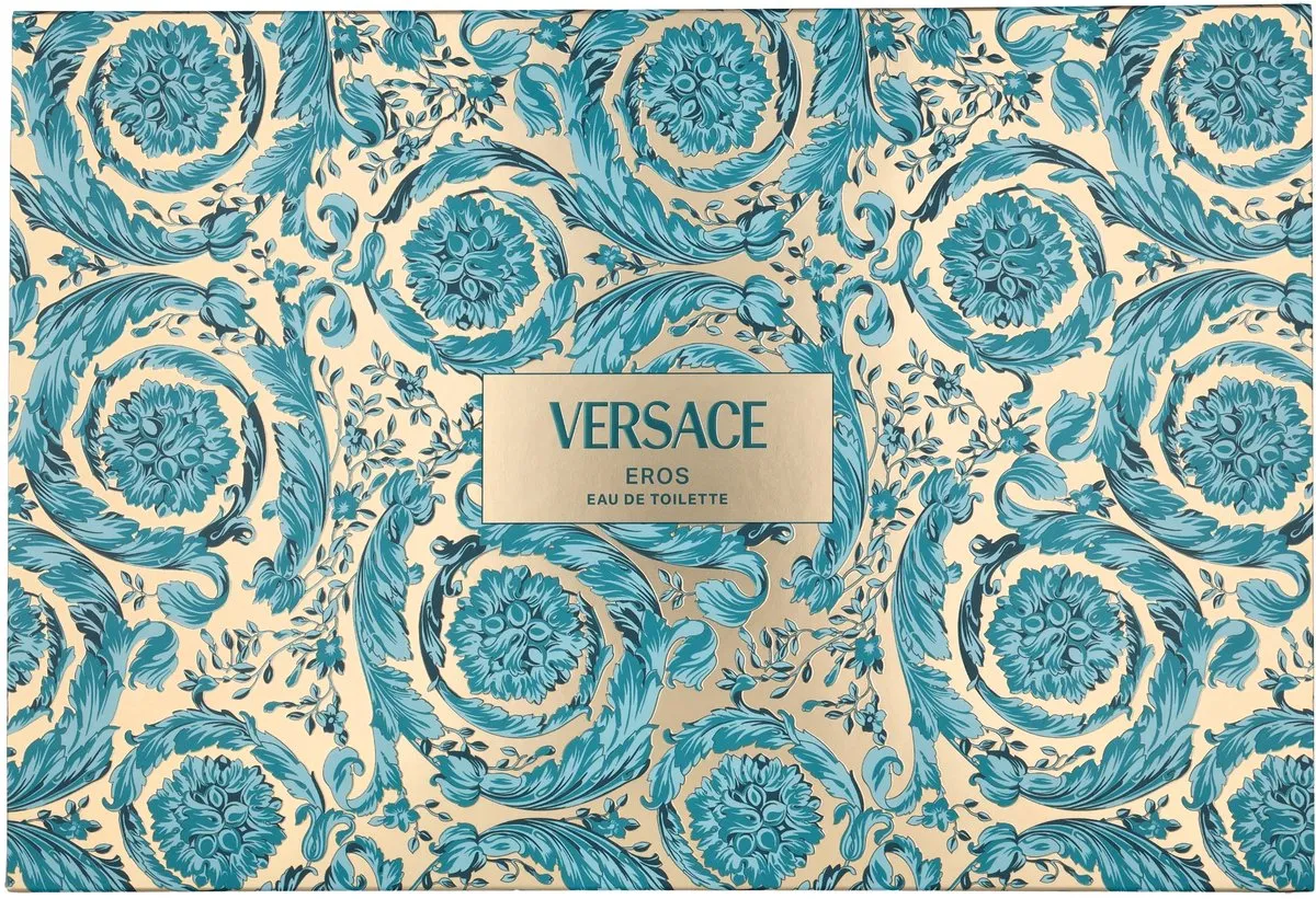 Versace Eros Homme Geurset - 110ml - Black Trousse