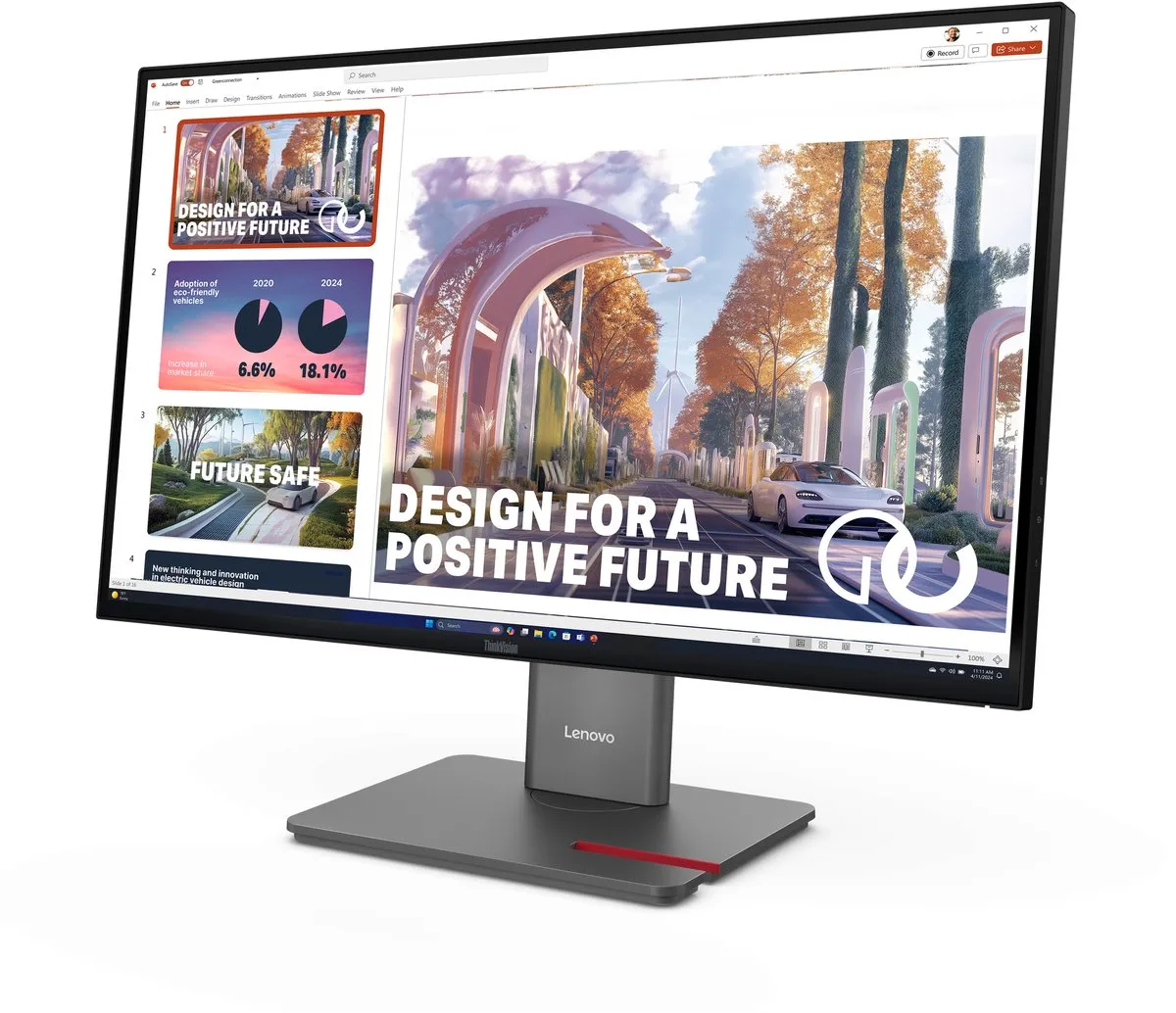 Lenovo ThinkVision P27QD-40 Monitor 27" - Zwart - afbeelding 6 van 6